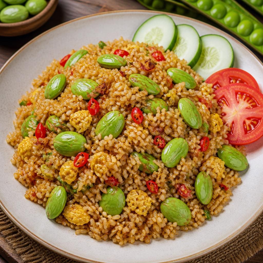 Bakmi Golek Nasi Goreng Pete